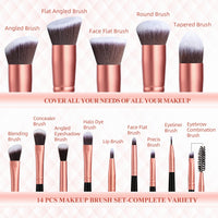 PHGLAM makeup brush set 5676