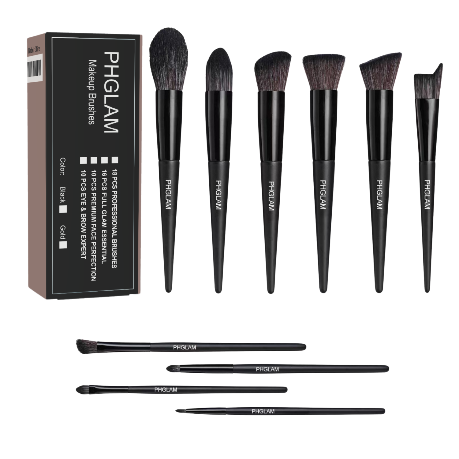PHGLAM makeup brush set 56o