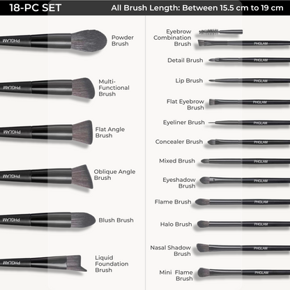 PHGLAM makeup brush set 56nsbt