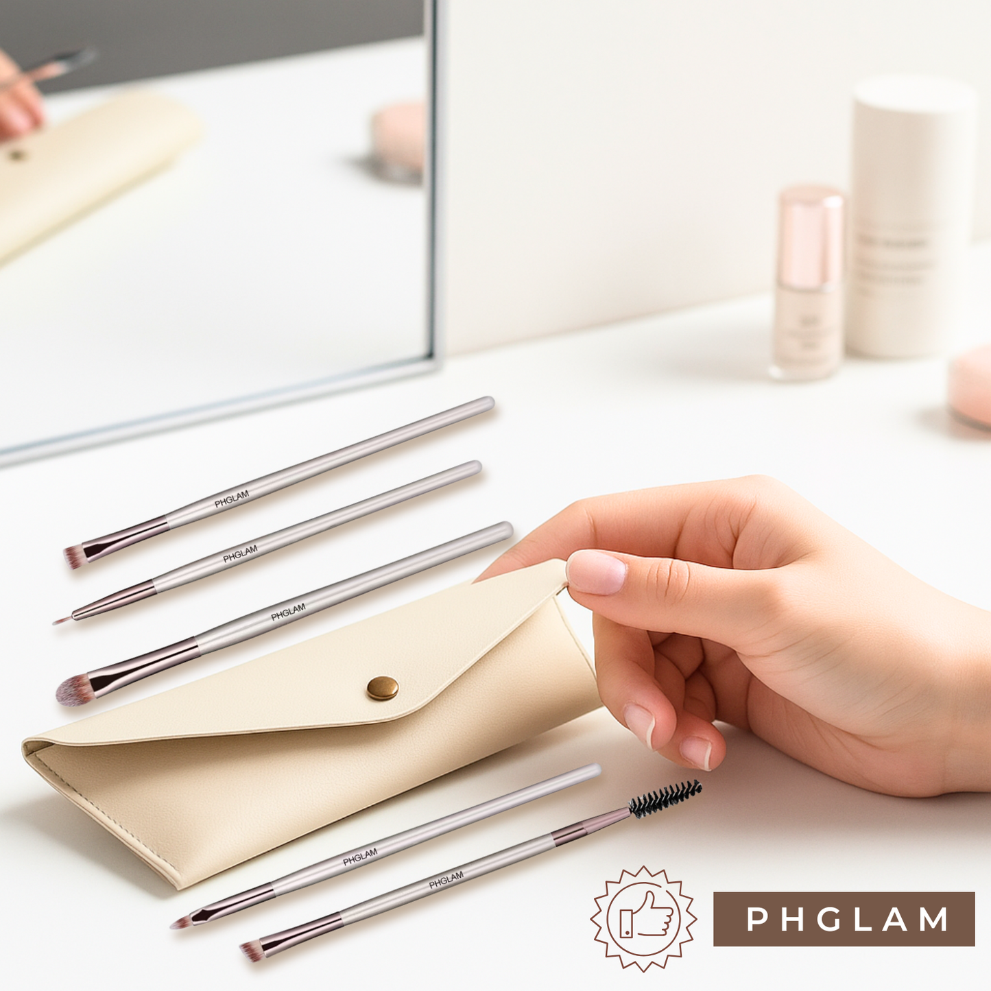 PHGLAM makeup brush set 5665h t