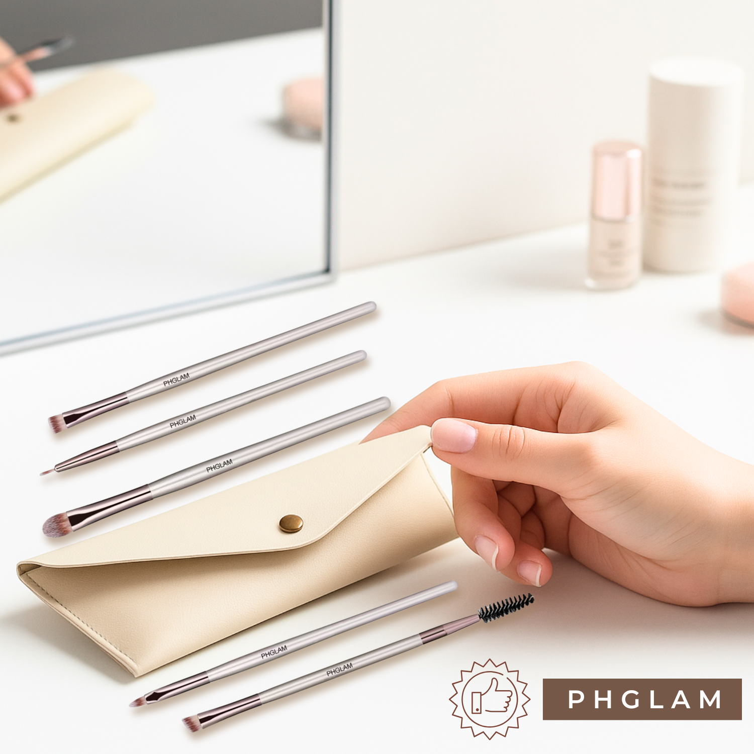 PHGLAM makeup brush set 5665h t