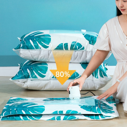 10 Pc Large Bags with Electric Pump