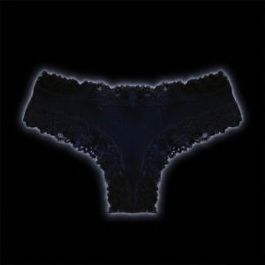 Solid Color Ribbed Mid waist underwear (Model 133)